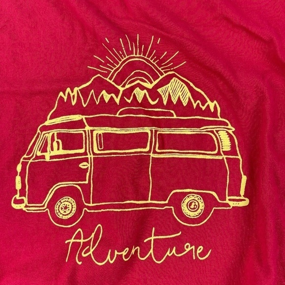 Circle X Girls Tshirt Red Elastic XS - Picture 4 of 7